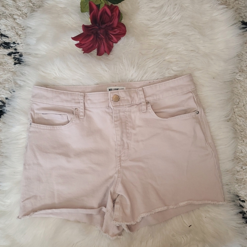 William Rast Dusk Pink Cutoff Shorts | 30
